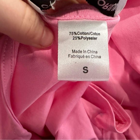 Cotton Emporium Pink Short Sleeve Dress Small S - Picture 6 of 8